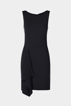 Load image into Gallery viewer, DRAPED SHEATH DRESS IN STRETCHY ENGINEERED JERSEY
