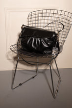 Load image into Gallery viewer, FAUX LEATHER SLOUCHY BAG WITH RUCHING