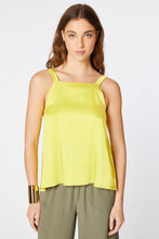 Load image into Gallery viewer, HALTER NECK TOP IN STRETCHY SATIN