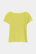 Load image into Gallery viewer, CROPPED T-SHIRT IN CRÊPE DE CHINE