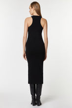 Load image into Gallery viewer, FITTED LONG DRESS IN STRETCHY VISCOSE