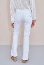 Load image into Gallery viewer, BELL BOTTOM JEANS WITH DOUBLE BUTTON ON WAIST