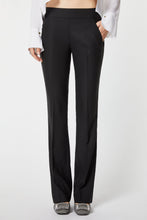 Load image into Gallery viewer, BOOTCUT PANTS IN CREPE VISCOSE