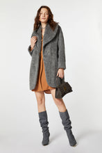 Load image into Gallery viewer, CREPE DE CHINE SHIRT DRESS WITH GOLD BUTTONS