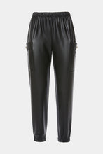 Load image into Gallery viewer, FAUX LEATHER JOGGERS