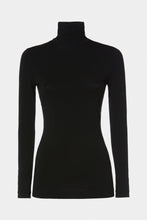 Load image into Gallery viewer, BASIC ROLL-NECK TOP IN STRETCHY VISCOSE JERSEY