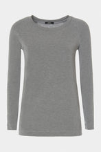 Load image into Gallery viewer, BASIC CREW-NECK TOP IN STRETCHY LIGHT VISCOSE JERSEY WITH RAGLAN SLEEVES