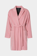 Load image into Gallery viewer, COAT IN WOOL AND CASHMERE CABAN WITH OVERSIZE FRONT POCKETS