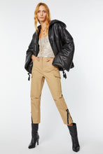 Load image into Gallery viewer, CARGO PANTS WITH GOLDEN DETAILS