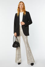 Load image into Gallery viewer, FLARED SEQUIN PANTS