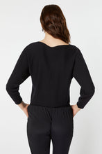 Load image into Gallery viewer, CROPPED SWEATER IN STRETCH YARN