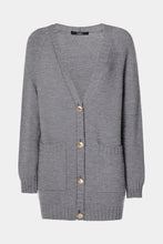 Load image into Gallery viewer, BIG OVERSIZE CHUNKY KNIT CARDIGAN