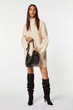 Load image into Gallery viewer, CHUNKY CASHMERE KNIT DRESS WITH BIG SLEEVES