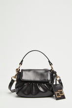 Load image into Gallery viewer, FAUX LEATHER SLOUCHY MINI BAG WITH RUCHING