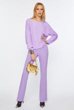 Load image into Gallery viewer, CRÊPE DE CHINE TOP WITH BACK V-NECK