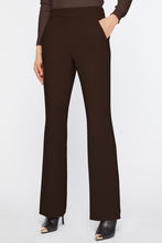 Load image into Gallery viewer, FLARED PANTS IN ENGINEERED STRETCH JERSEY