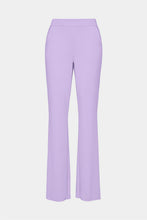 Load image into Gallery viewer, FLARED PANTS IN ENGINEERED STRETCH JERSEY