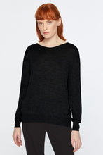 Load image into Gallery viewer, BOATNECK SWEATER IN MERINO WOOL