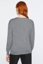 Load image into Gallery viewer, BOATNECK SWEATER IN MERINO WOOL