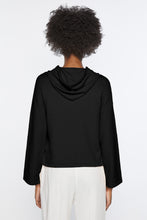 Load image into Gallery viewer, ELASTIC SWEATSHIRT WITH HOOD AND DRAWSTRING