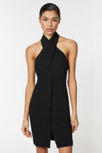 Load image into Gallery viewer, CRISSCROSS DRESS IN STRETCHY VISCOSE CRÊPE
