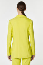 Load image into Gallery viewer, DOUBLE-BREASTED BLAZER IN STRETCHY VISCOSE CREPE WITH FABRIC-COATED BUTTONS