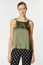 Load image into Gallery viewer, HALTER NECK TOP IN STRETCHY SATIN