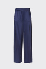 Load image into Gallery viewer, BELTED PANTS IN STRETCHY SATIN