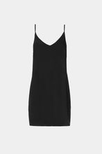 Load image into Gallery viewer, CRÊPE DE CHINE SLIPPER DRESS WITH THIN SHOULDER STRAPS