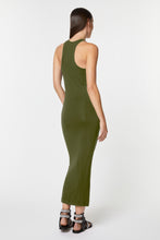Load image into Gallery viewer, HALTER NECK MAXI DRESS IN STRETCHY VISCOSE JERSEY
