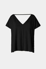 Load image into Gallery viewer, CROPPED TOP IN STRETCHY VISCOSE JERSEY