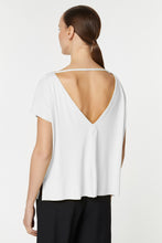Load image into Gallery viewer, CROPPED TOP IN STRETCHY VISCOSE JERSEY