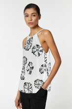 Load image into Gallery viewer, HALTER NECK TOP IN FLORAL-PRINTED VISCOSE