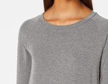 Load image into Gallery viewer, BASIC CREW-NECK TOP IN STRETCHY LIGHT VISCOSE JERSEY WITH RAGLAN SLEEVES