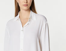 Load image into Gallery viewer, CROPPED CRÊPE DE CHINE SHIRT