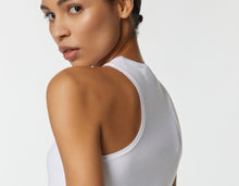 Load image into Gallery viewer, HALTER-NECK TOP IN STRETCHY VISCOSE