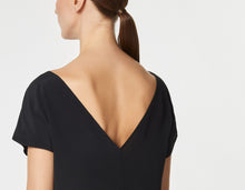 Load image into Gallery viewer, CROPPED T-SHIRT IN CRÊPE DE CHINE