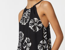 Load image into Gallery viewer, HALTER NECK TOP IN FLORAL-PRINTED VISCOSE
