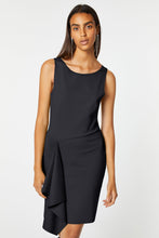 Load image into Gallery viewer, DRAPED SHEATH DRESS IN STRETCHY ENGINEERED JERSEY
