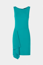 Load image into Gallery viewer, DRAPED SHEATH DRESS IN STRETCHY ENGINEERED JERSEY

