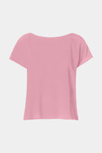 Load image into Gallery viewer, CROPPED T-SHIRT IN CRÊPE DE CHINE
