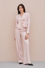 Load image into Gallery viewer, CROPPED LINEN JACKET WITH PATCH POCKETS
