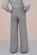Load image into Gallery viewer, GLEN PLAID PANTS, WIDE LEG
