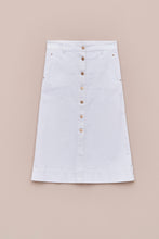 Load image into Gallery viewer, FLARED DENIM SKIRT

