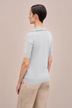 Load image into Gallery viewer, COTTON POLO SHIRT WITH THREE QUARTER SLEEVES
