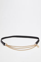 Load image into Gallery viewer, 3-CHAIN GOLD-FINISH BELT
