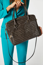 Load image into Gallery viewer, ELEGANT FAUX CROC BRIEFCASE

