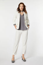 Load image into Gallery viewer, CREPE DE CHINE SHIRT WITH GOLD BUTTONS
