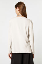 Load image into Gallery viewer, BLOUSE WITH FRONT PLEAT
