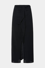 Load image into Gallery viewer, DRAPED PENCIL SKIRT IN CREPE DE CHINE
